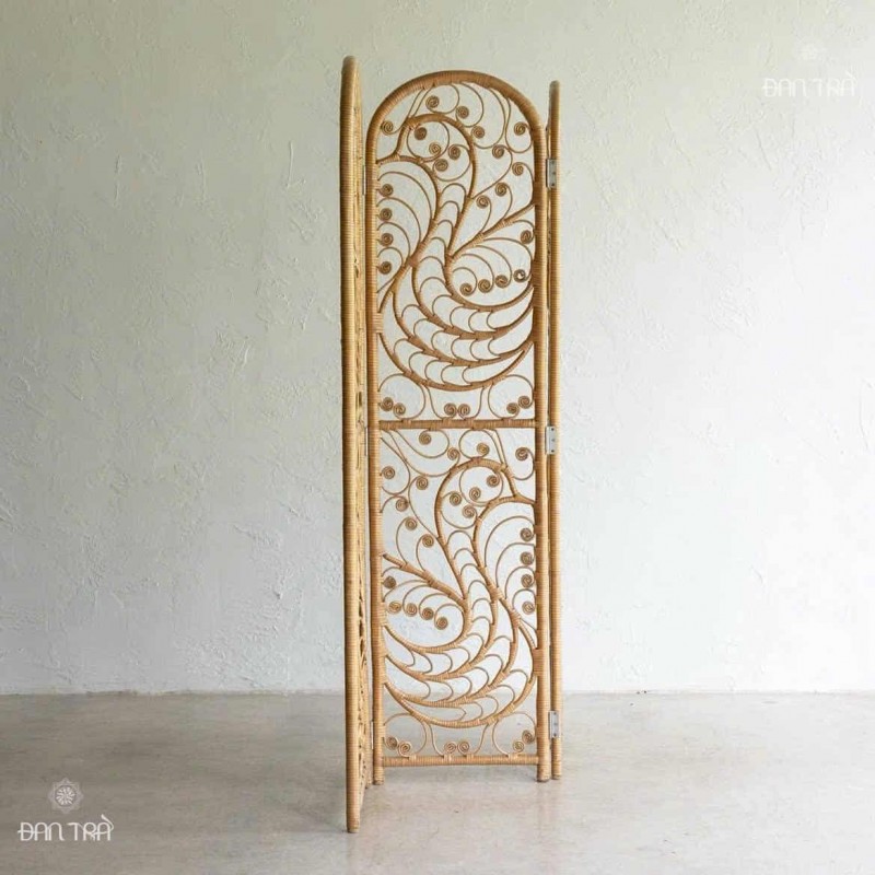 Bình phong mây họa tiết Winifred thumb