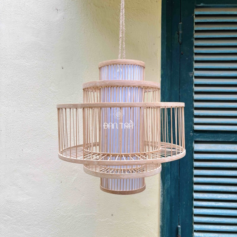 Đèn tre 3 tầng cao cấp