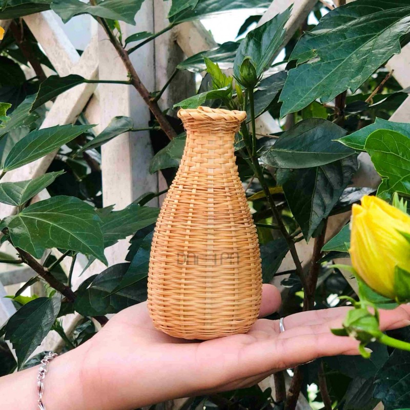 Bình hoa tre - Bình hoa trang trí tự nhiên thumb