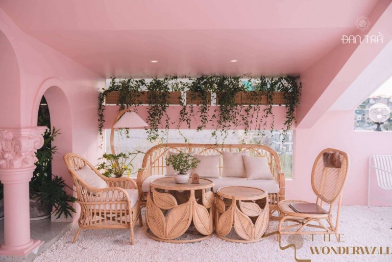 Cùng ngắm decor mây tre đan tại Wonderwall Quy Nhơn, Gia Lai