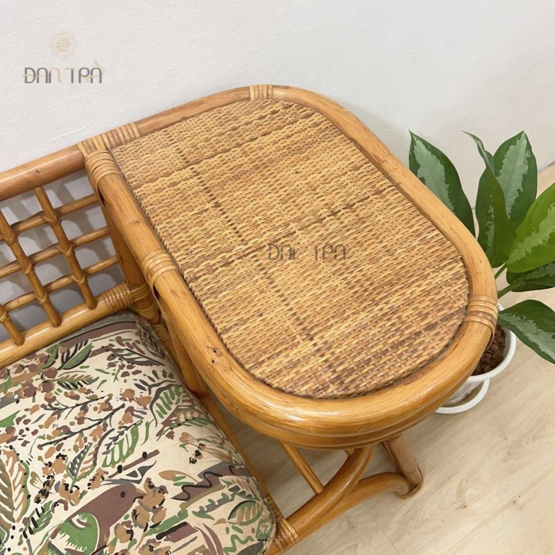 Ghế mây vintage thiết kế 2 trong 1 thumb