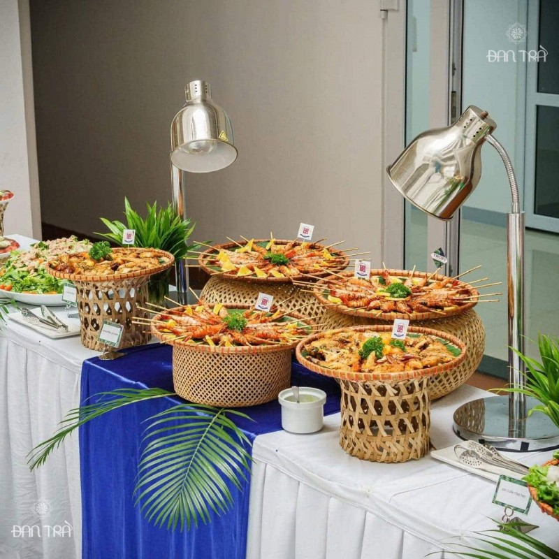 Ý tưởng trang trí mây tre đẹp tại nhà hàng, resort, tiệc cưới