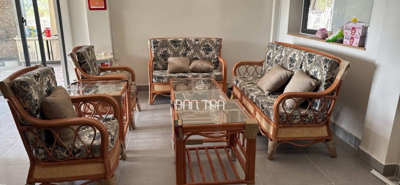 Bộ sofa mây Pacific cổ điển thumb