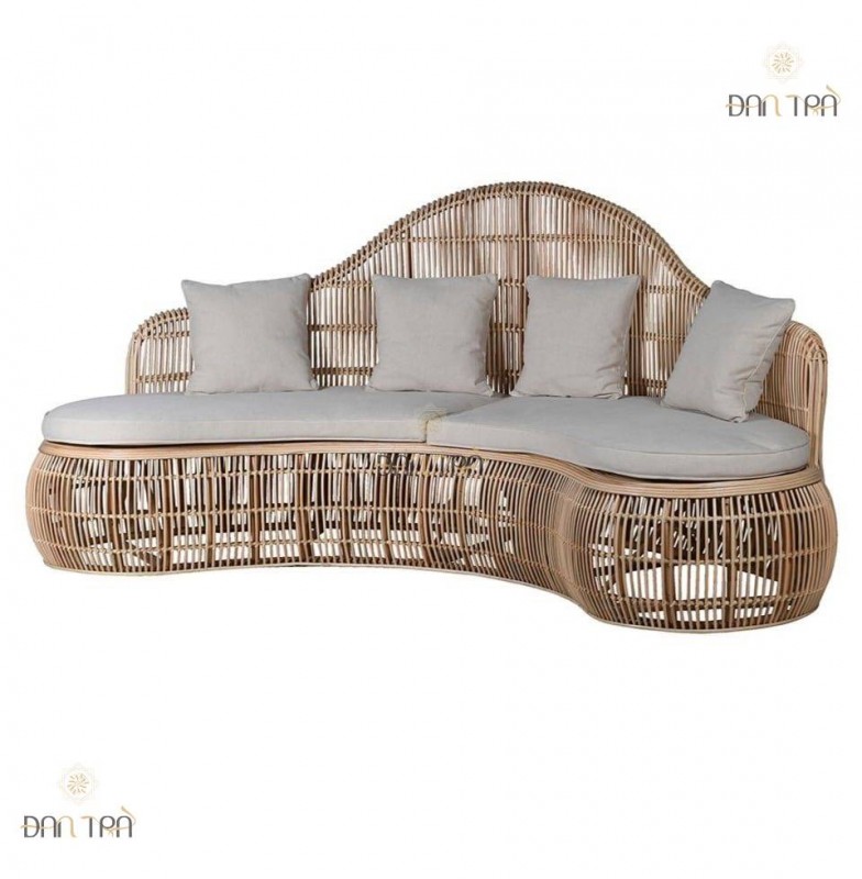 Sofa mây tổ chim to khổng lồ 3m