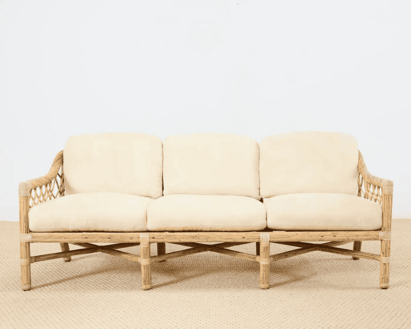 Ghế mây sofa Walter đan cuộn huyền bí, đẳng cấp thumb