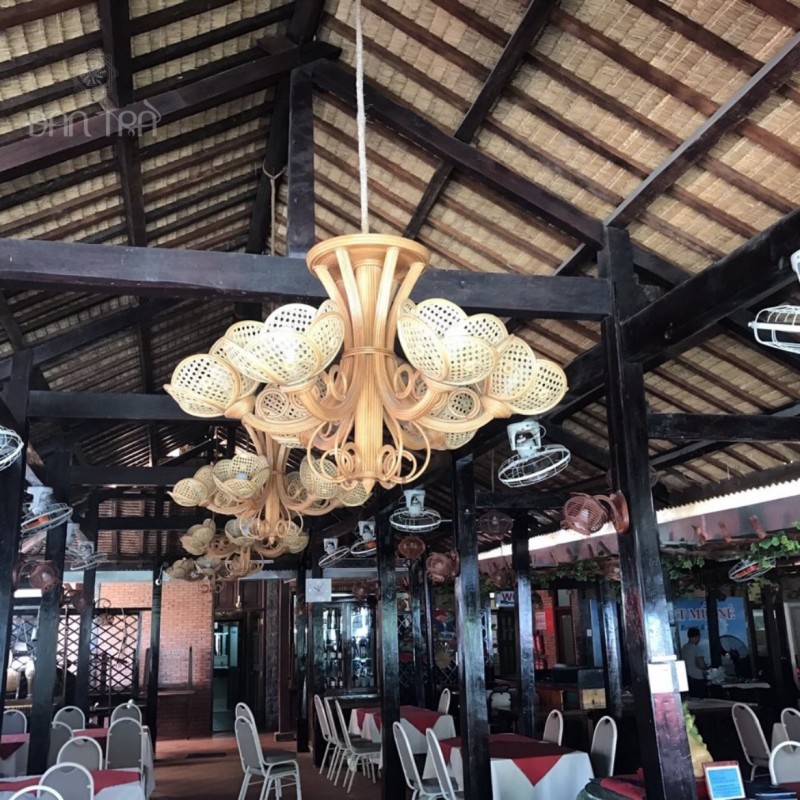 100 + ứng dụng mây tre đan vào trong thiết kế trang trí resort, homestay đẹp