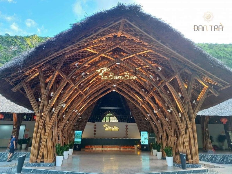 #1 Thi công công trình mây tre đan resort, khách sạn, nhà hàng