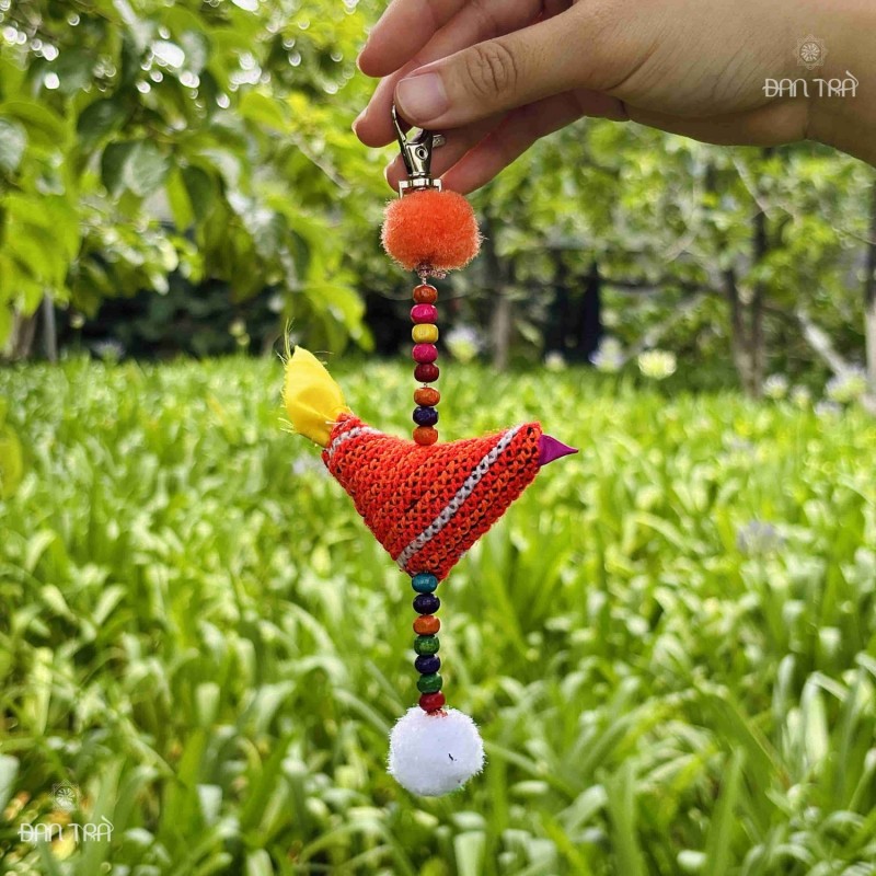Móc khóa thổ cẩm thumb