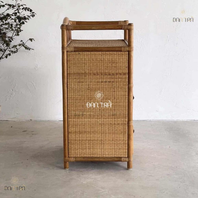 Tủ đầu giường mây tre Roland thumb