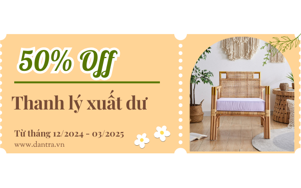 Giảm giá đến 50% hàng thanh lý