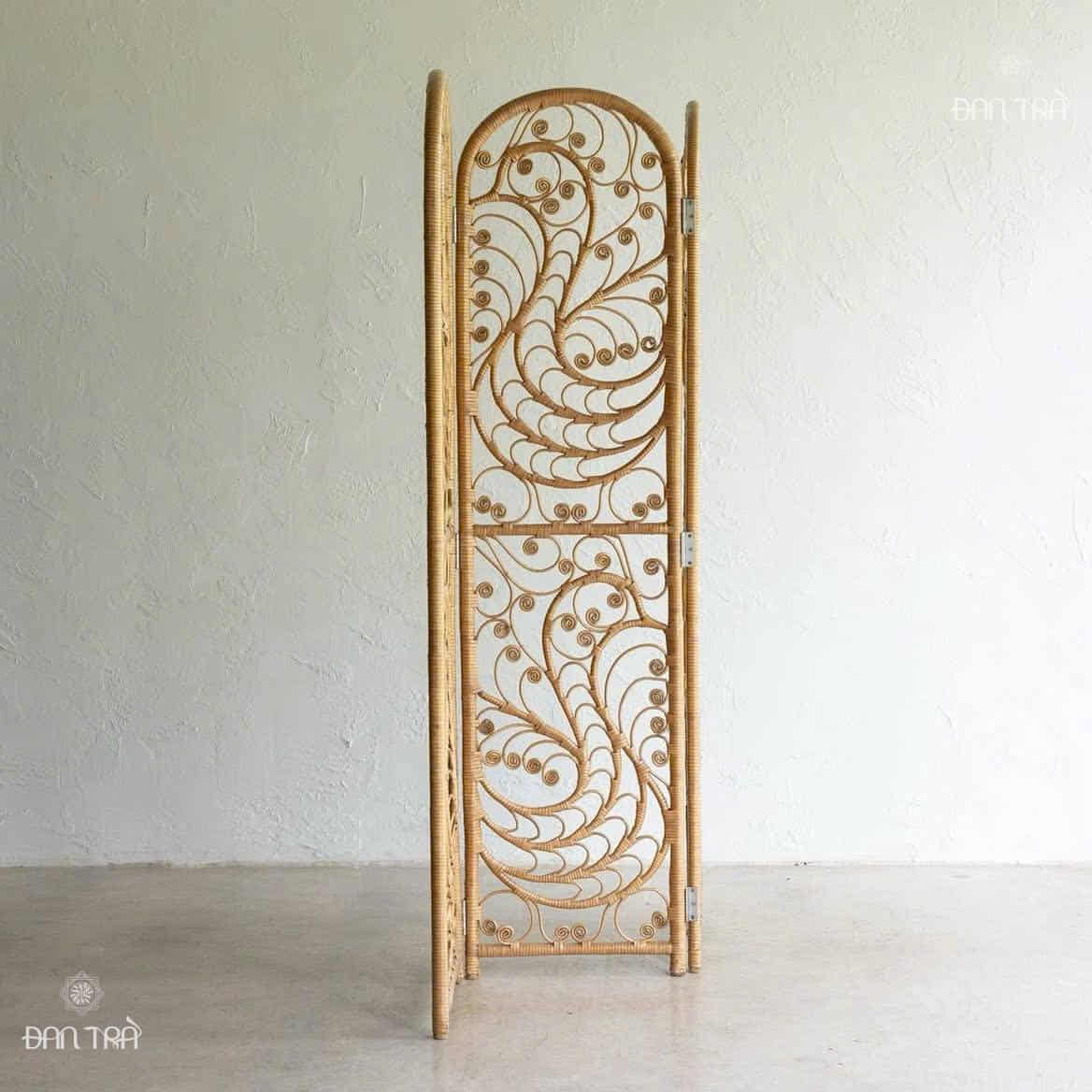 Bình phong mây họa tiết Winifred