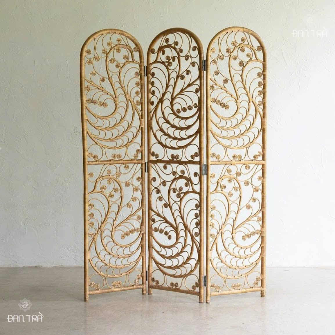Bình phong mây họa tiết Winifred