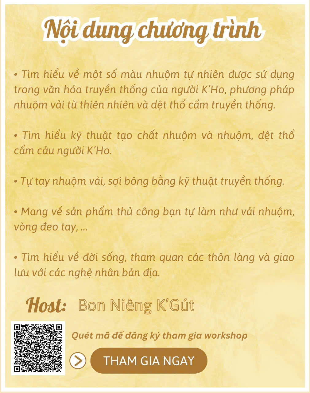 workshop Đà Lạt