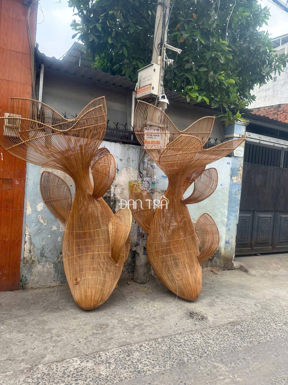Đèn mây Cá Mập