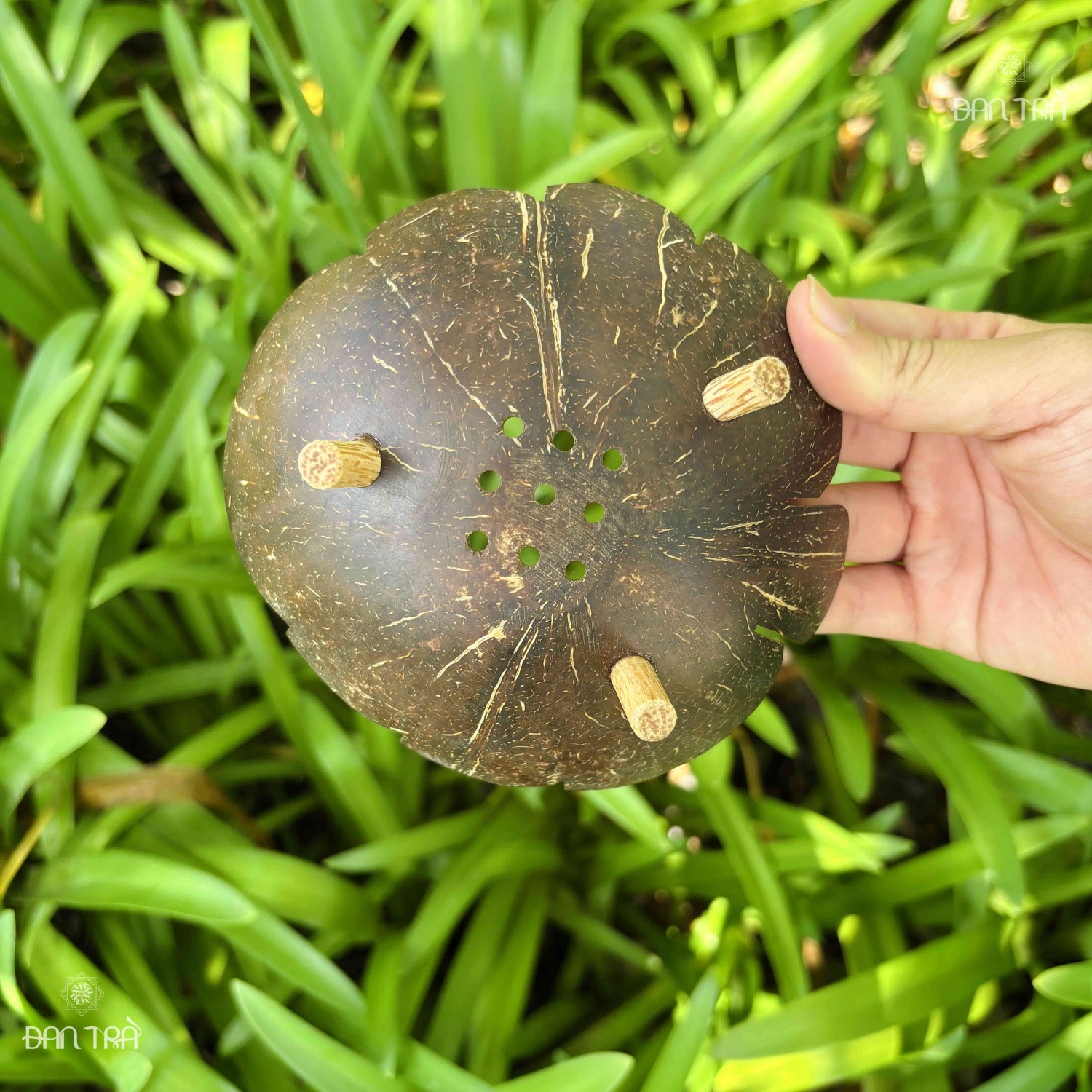 khay dừa đựng xà bông tự nhiên