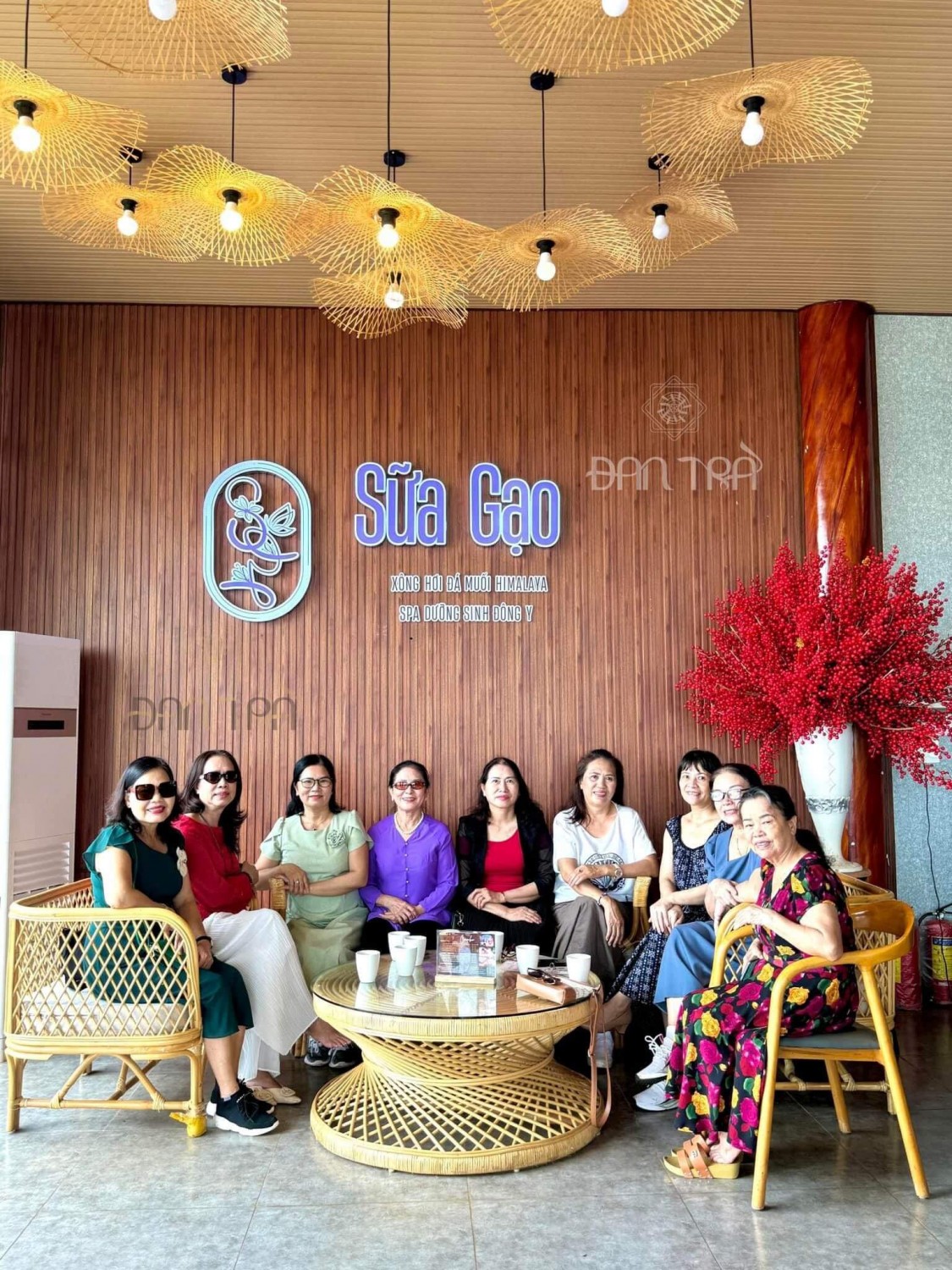 ghế mây spa