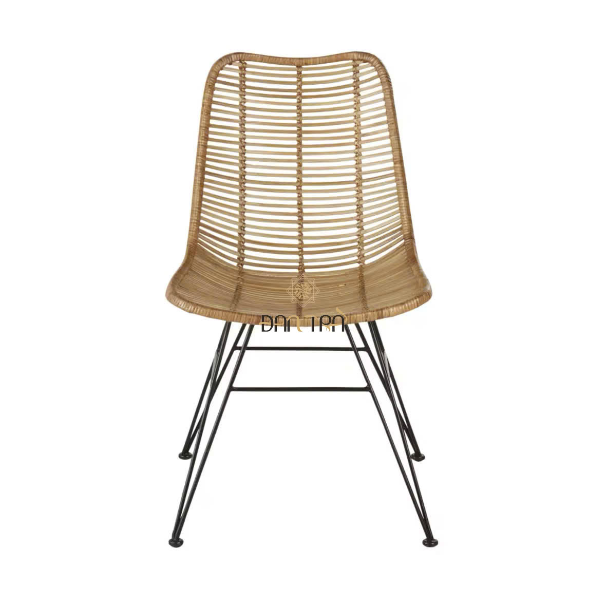 Ghế mây chân sắt Pitaya