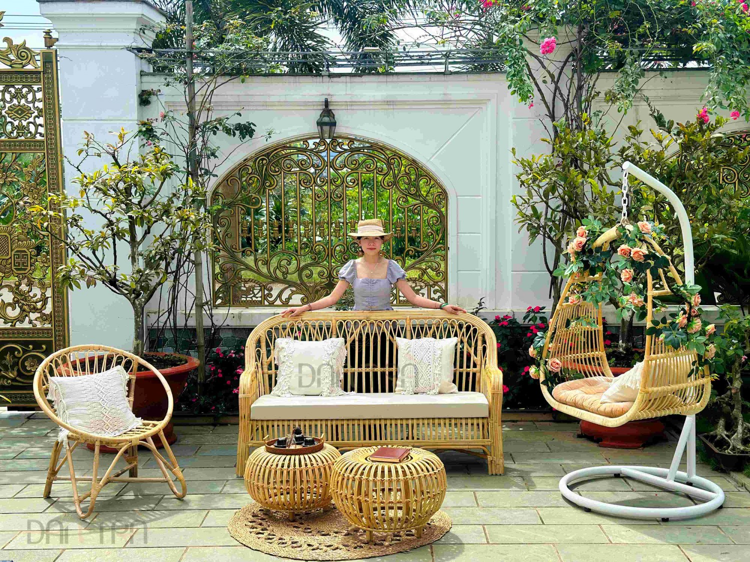 bo ban ghe may decor cafe 5