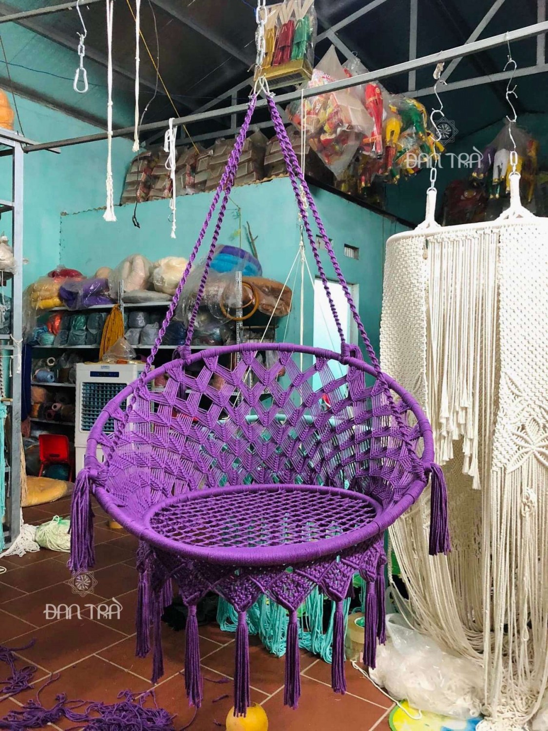 Xích đu macrame