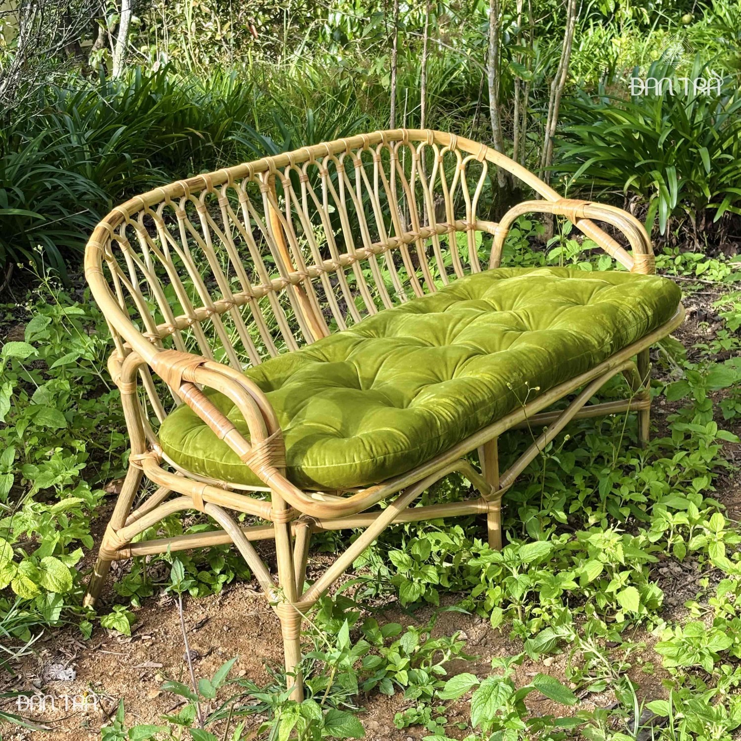 Bộ sofa mây nghêu
