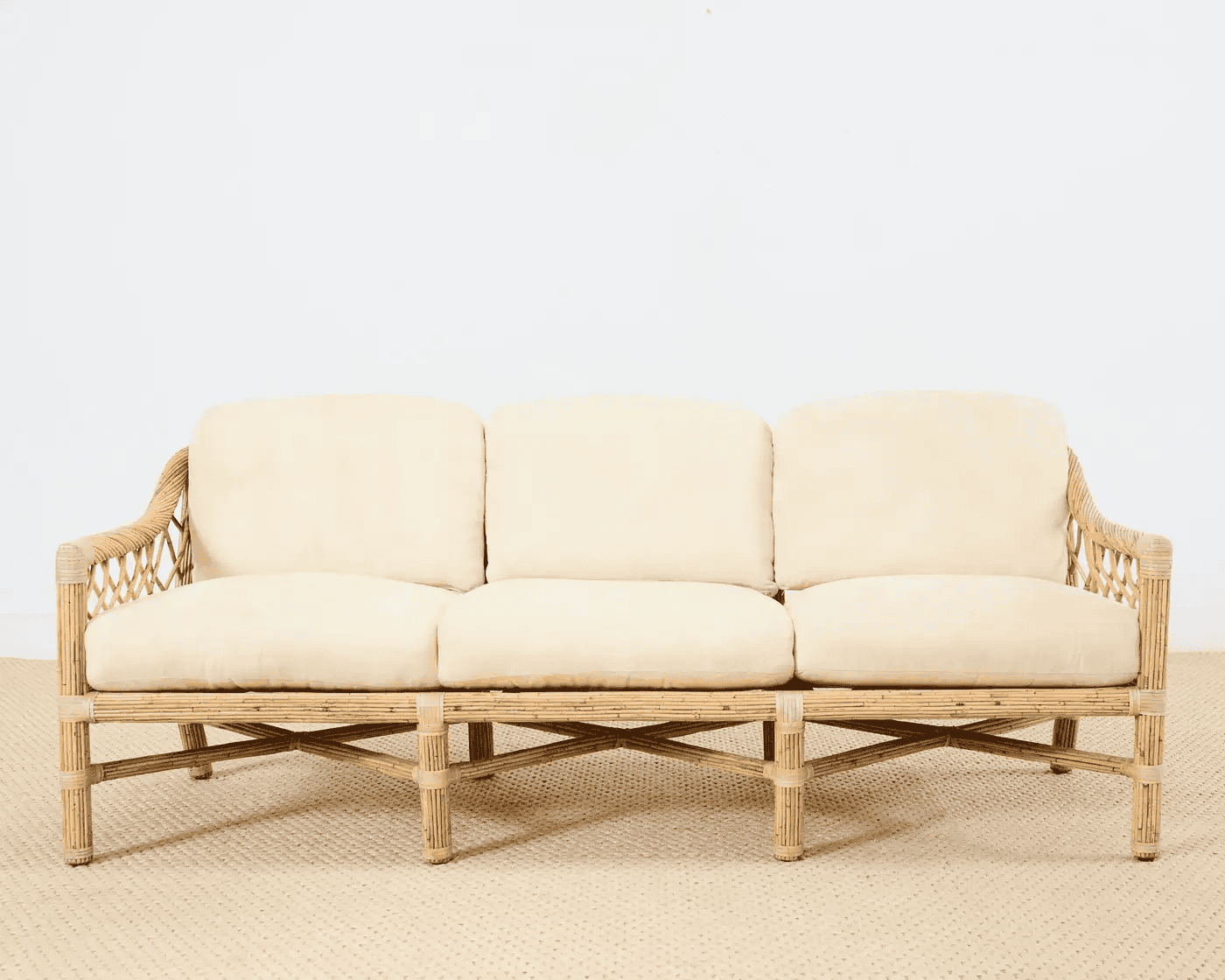 Ghế mây sofa Walter đan cuộn huyền bí, đẳng cấp