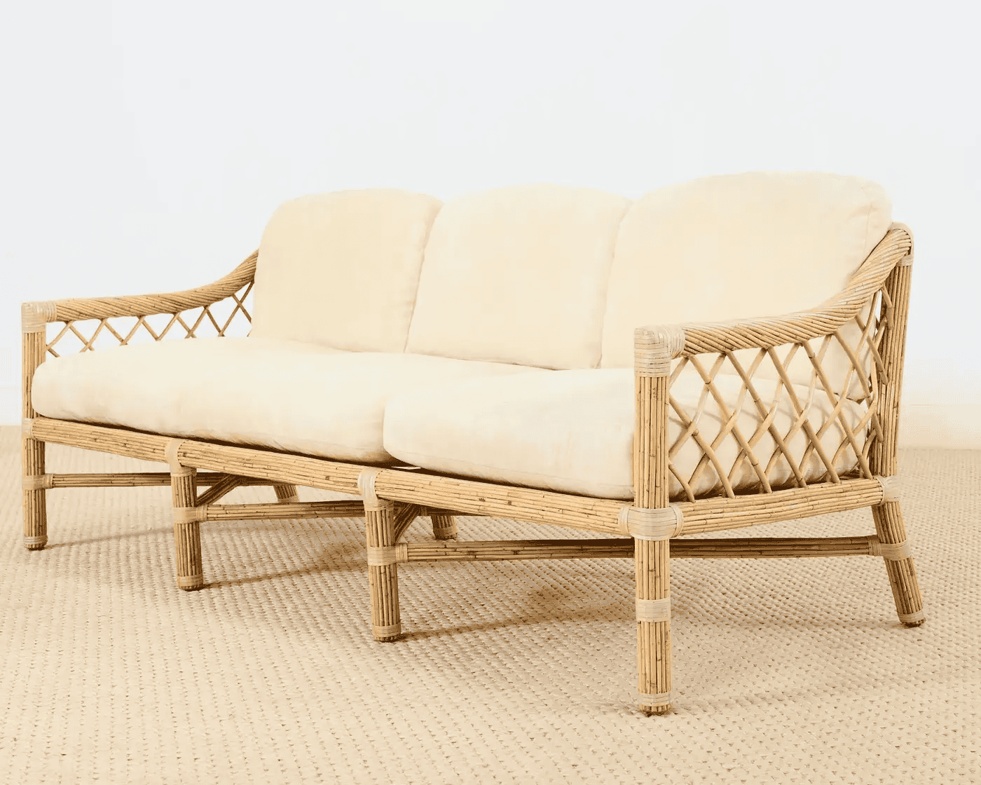 Ghế mây sofa Walter đan cuộn huyền bí, đẳng cấp