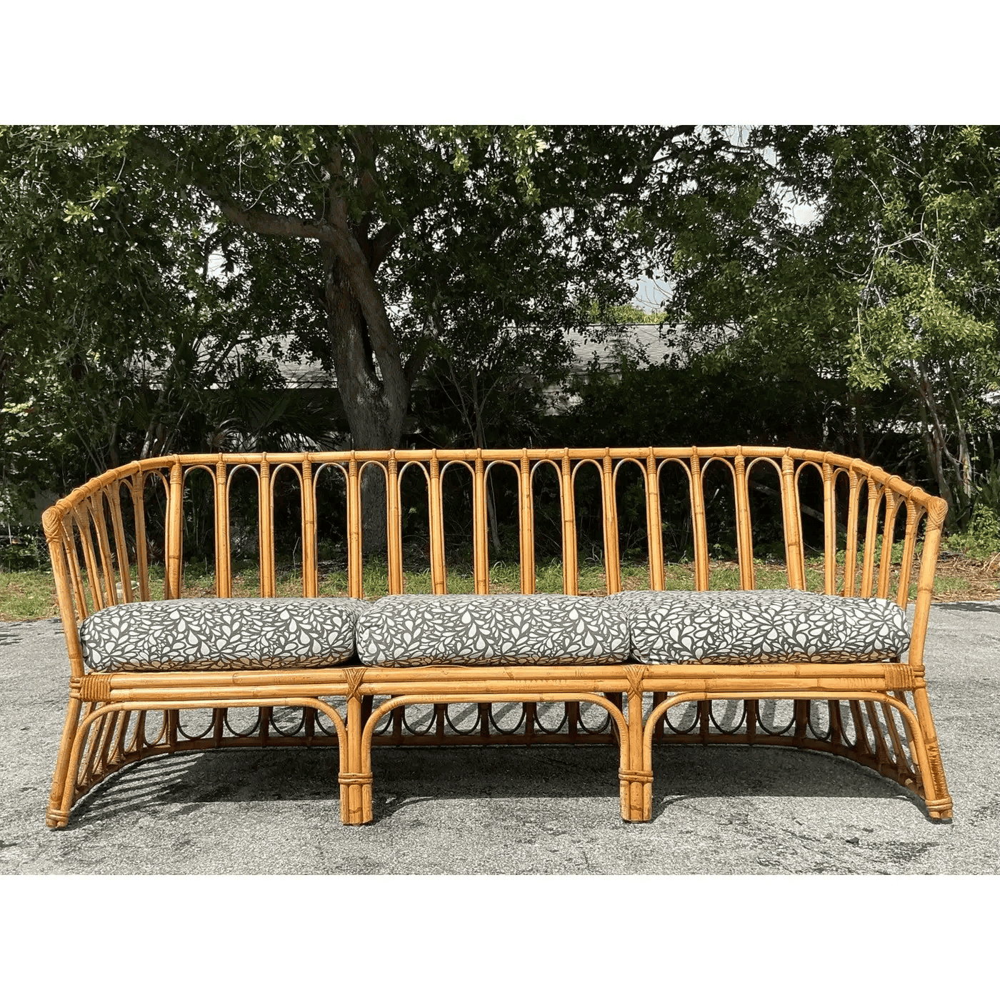 Ghế sofa mây Desmond vintage 1970s