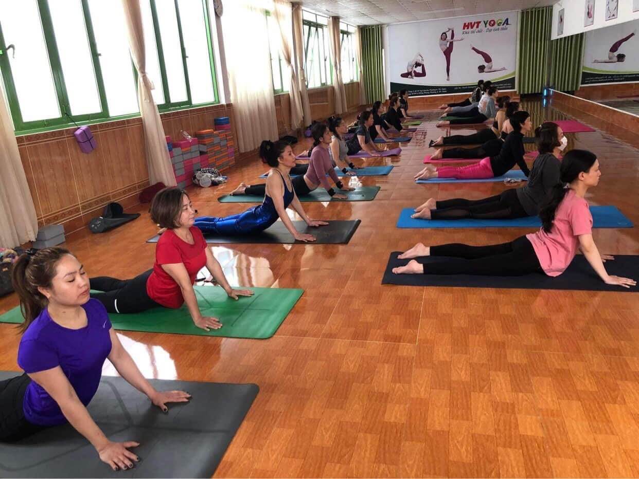 Phòng tập tại HTV Yoga Đà Lạt