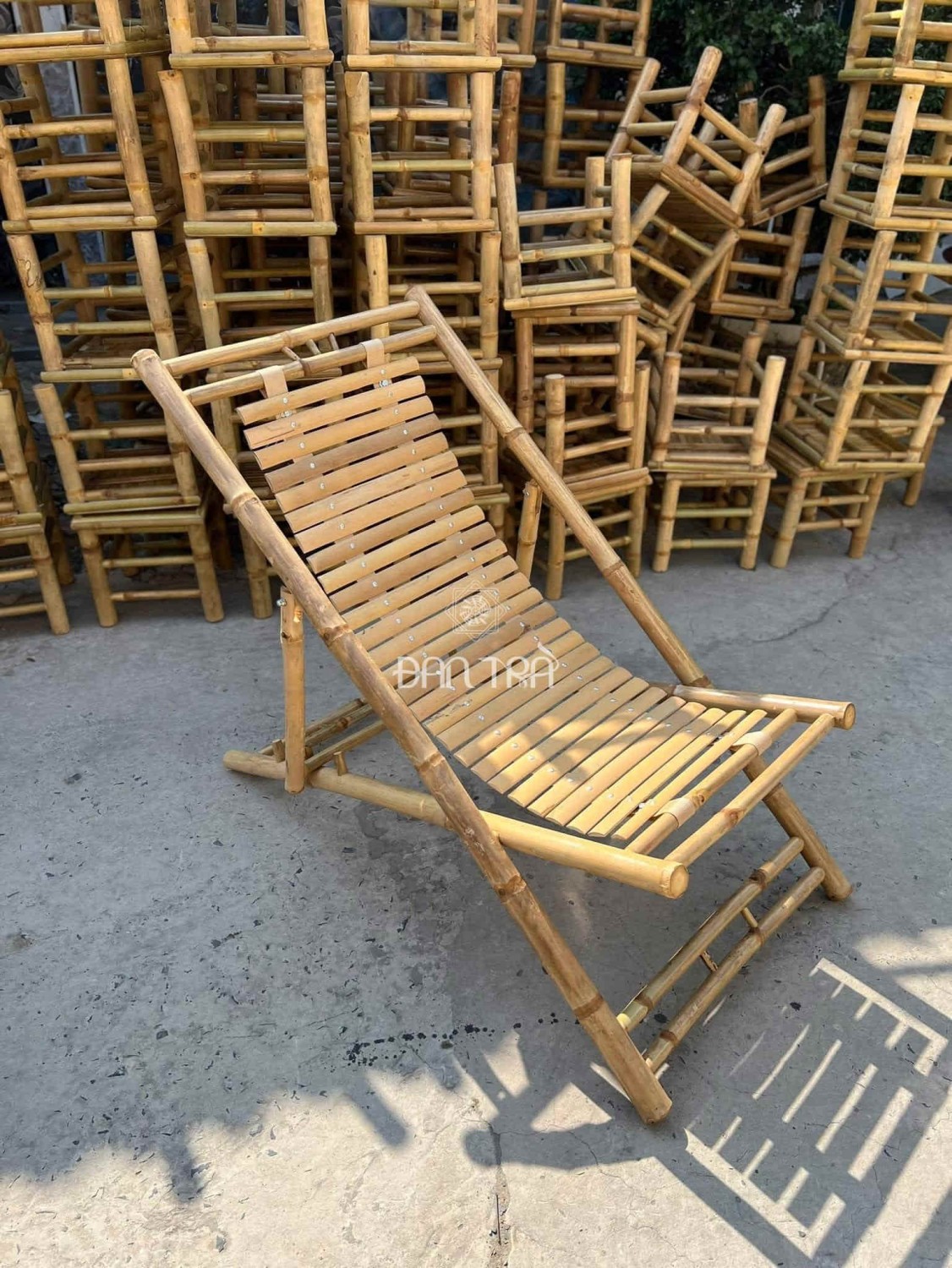 bàn ghế tre