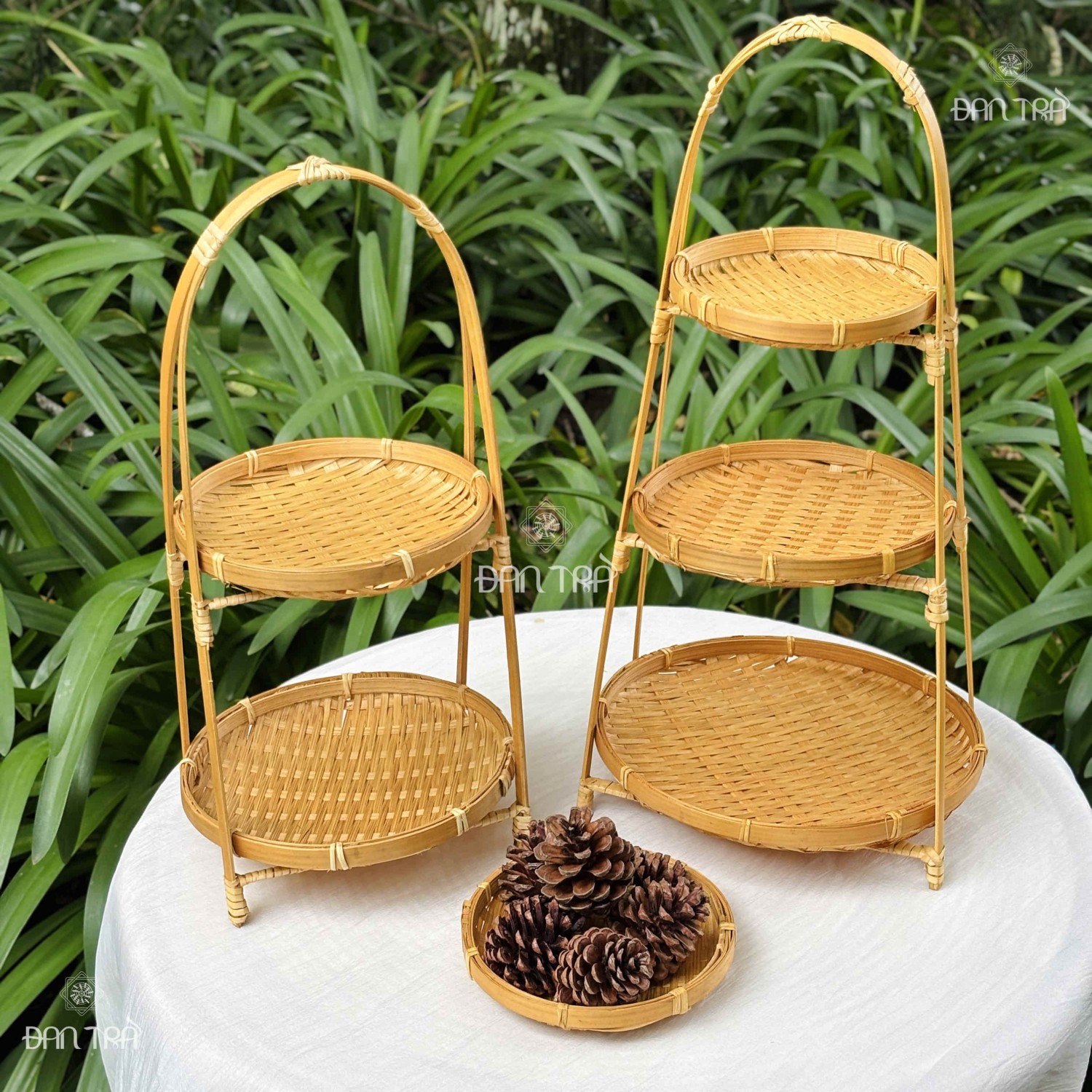 Kệ tre 2 tầng, 3 tầng