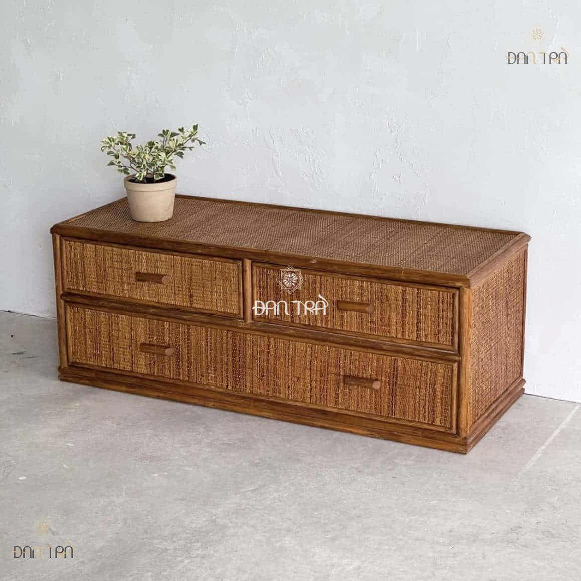 Tủ mây thấp Archibald trưng bày tivi đẹp cao cấp