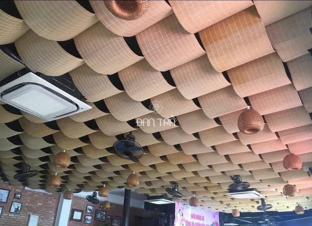 Mành tăm tre trang trí