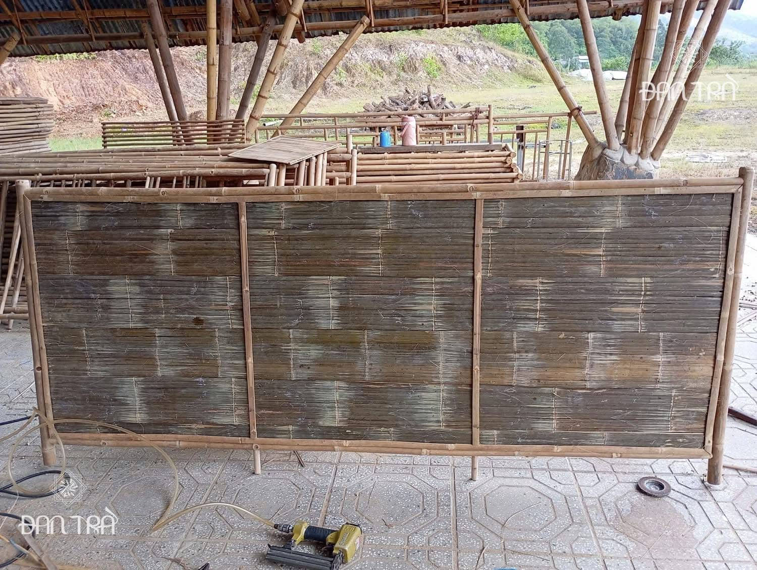 Tấm phên tre, tấm tre đập dập cao cấp